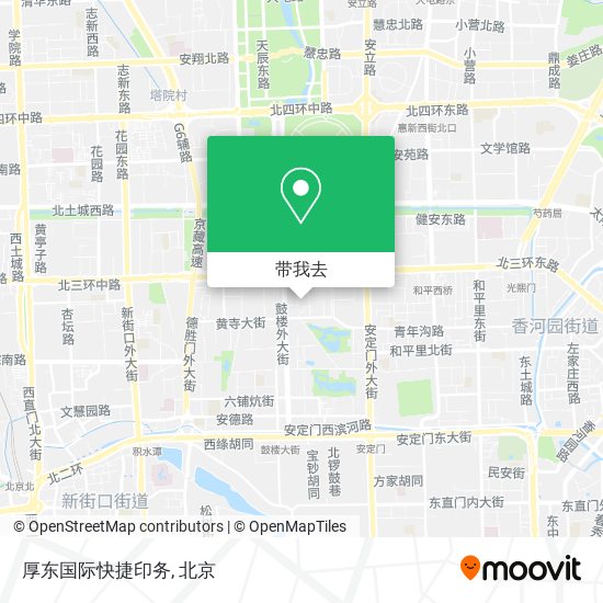 厚东国际快捷印务地图