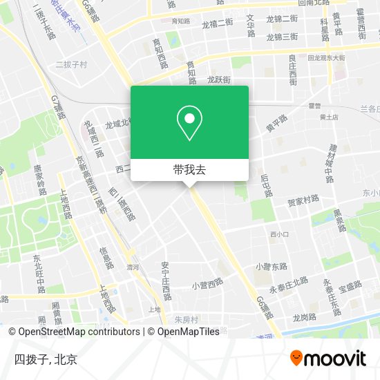 四拨子地图