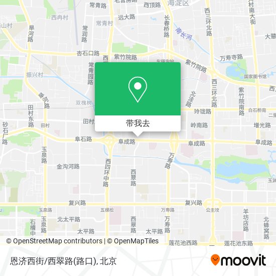 恩济西街/西翠路(路口)地图