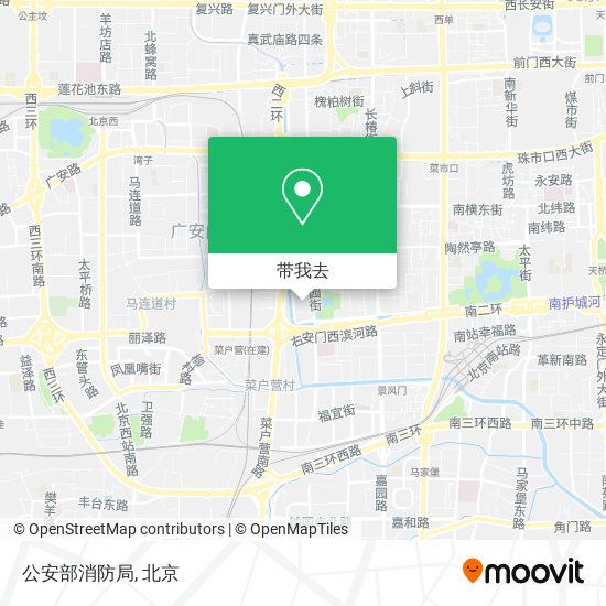公安部消防局地图