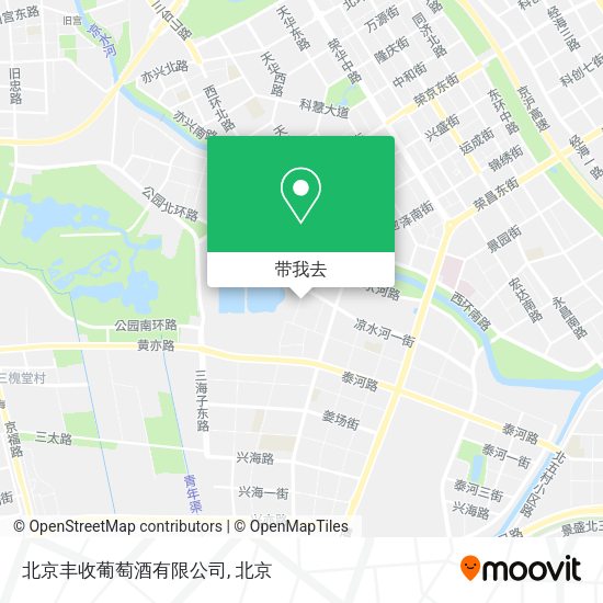 北京丰收葡萄酒有限公司地图