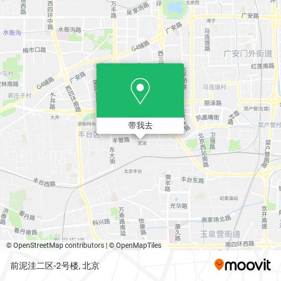 前泥洼二区-2号楼地图