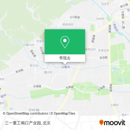 三一重工南口产业园地图