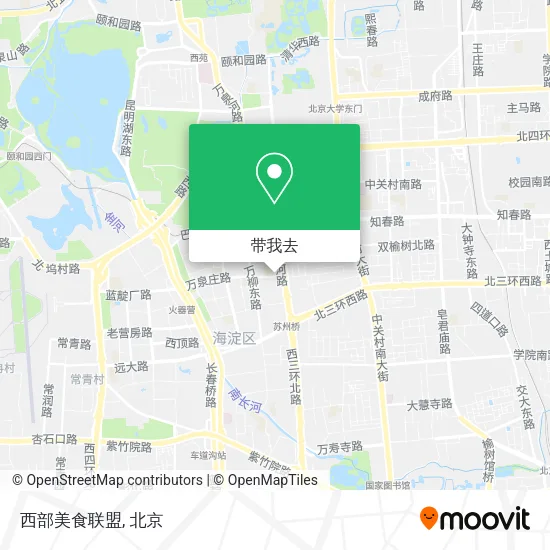 西部美食联盟地图
