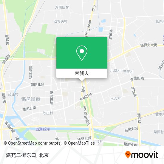 潞苑二街东口地图