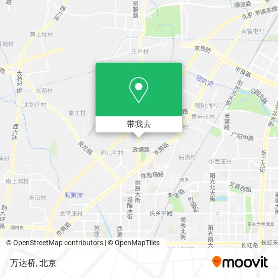 万达桥地图