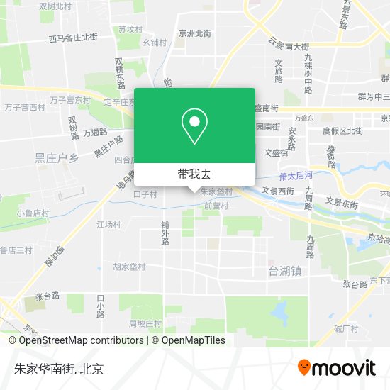 朱家垡南街地图