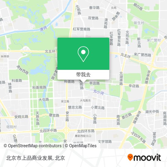 北京市上品商业发展地图