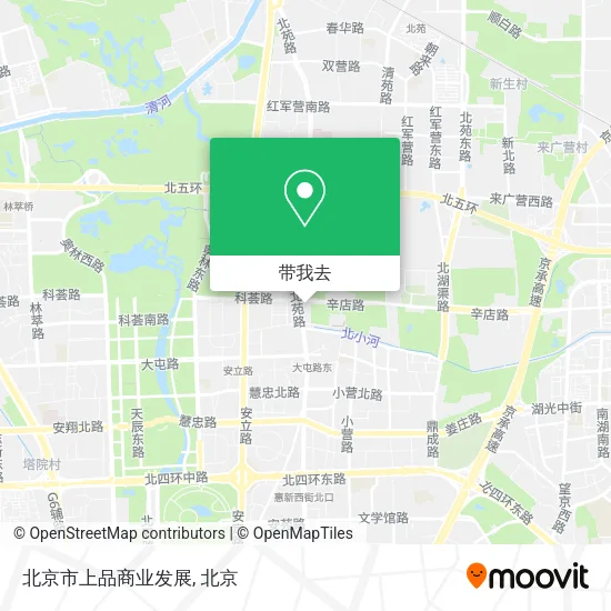 北京市上品商业发展地图
