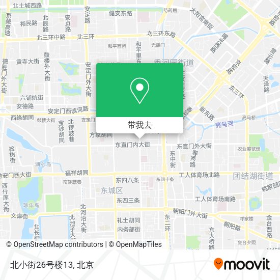 北小街26号楼13地图