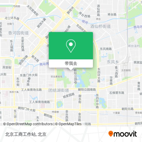 北京工商工作站地图