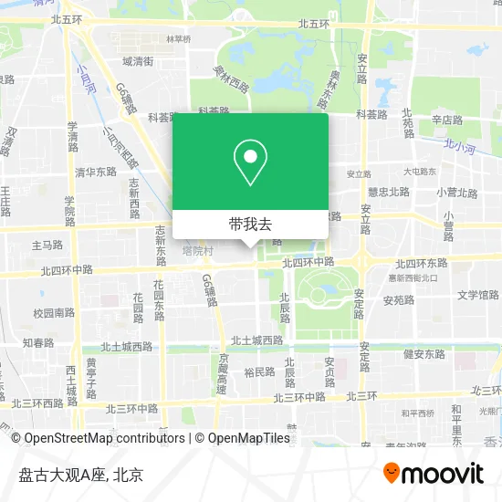 盘古大观A座地图