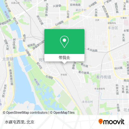 水碾屯西里地图