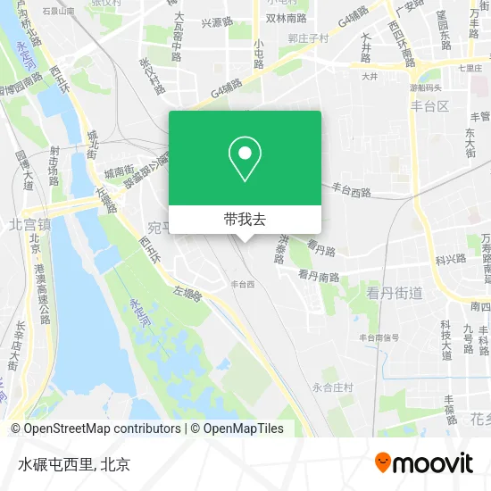 水碾屯西里地图