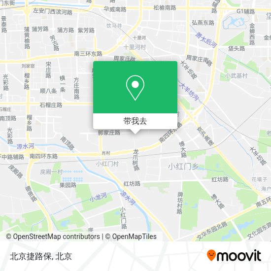 北京捷路保地图