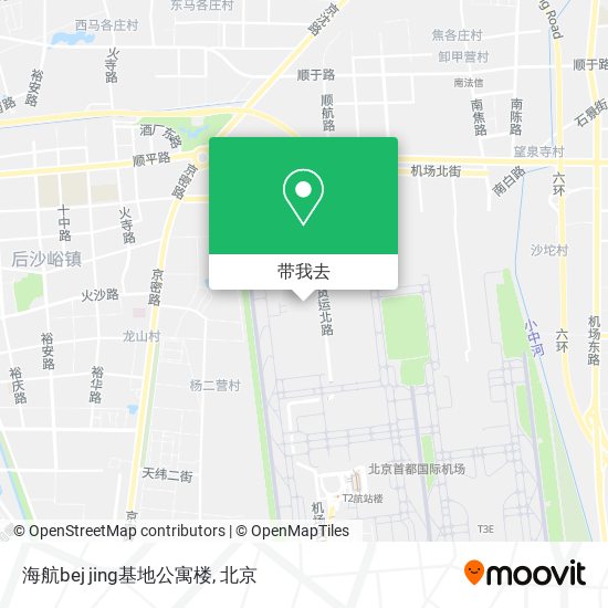 海航bej jing基地公寓楼地图