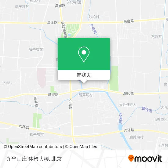 九华山庄-体检大楼地图