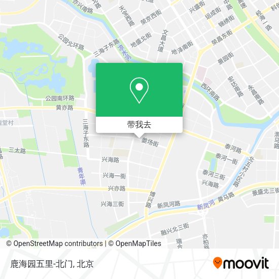 鹿海园五里-北门地图