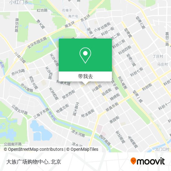 大族广场购物中心地图