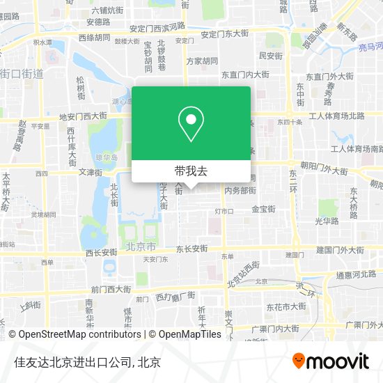 佳友达北京进出口公司地图