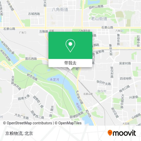 京粮物流地图