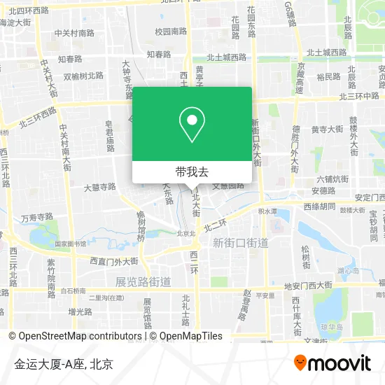 金运大厦-A座地图