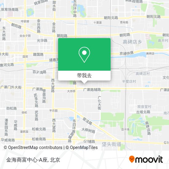 金海商富中心-A座地图