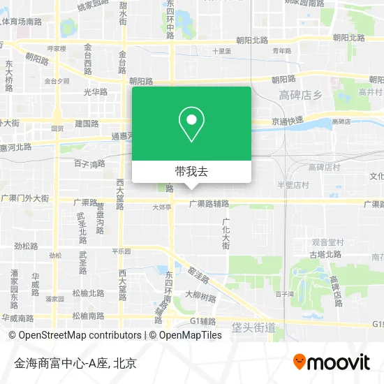 金海商富中心-A座地图