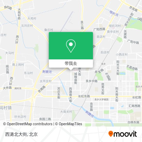 西潞北大街地图