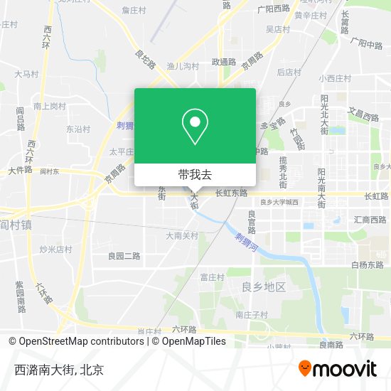 西潞南大街地图