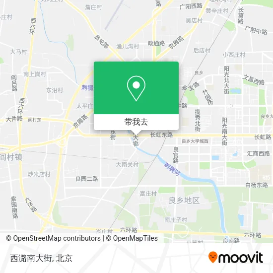 西潞南大街地图