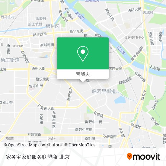 家务宝家庭服务联盟商地图