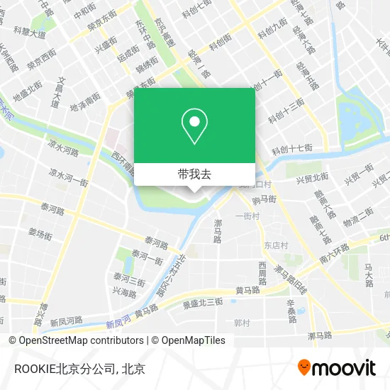 ROOKIE北京分公司地图