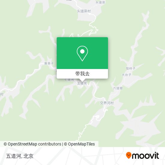 五道河地图