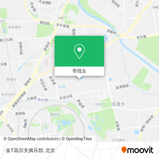 金T高尔夫俱乐部地图