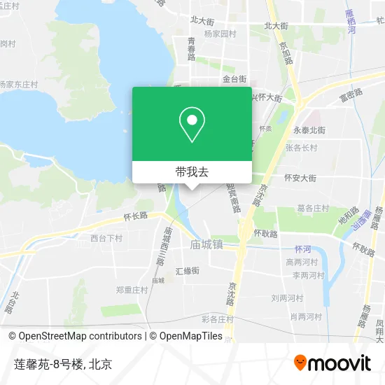 莲馨苑-8号楼地图