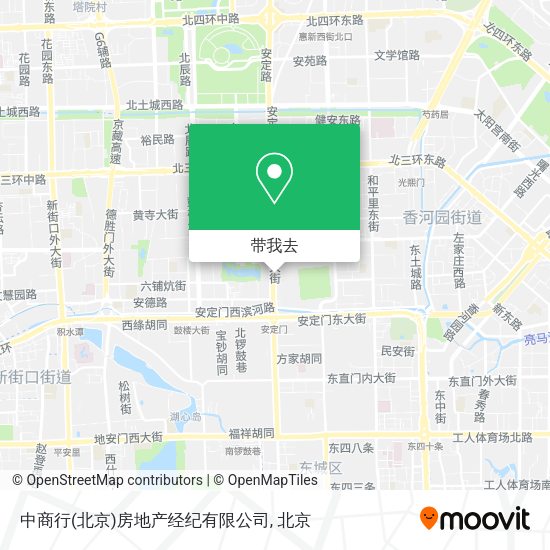 中商行(北京)房地产经纪有限公司地图
