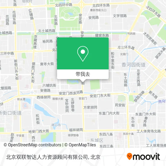 北京双联智达人力资源顾问有限公司地图