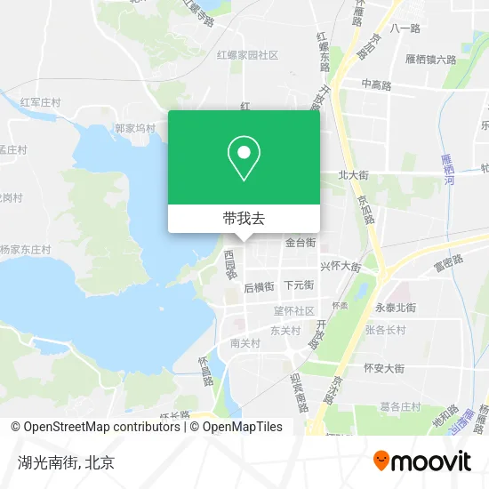 湖光南街地图