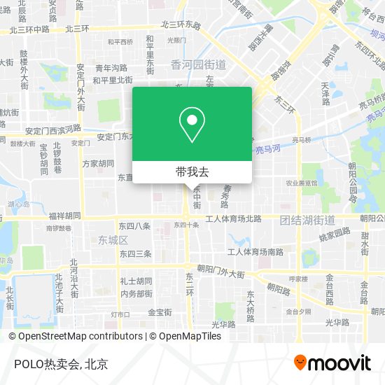 POLO热卖会地图