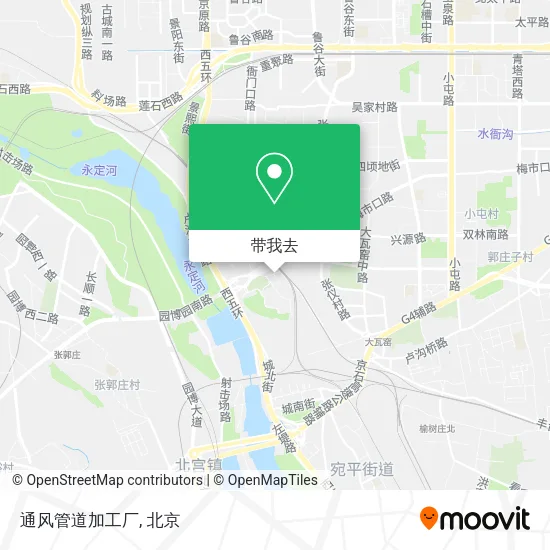 通风管道加工厂地图
