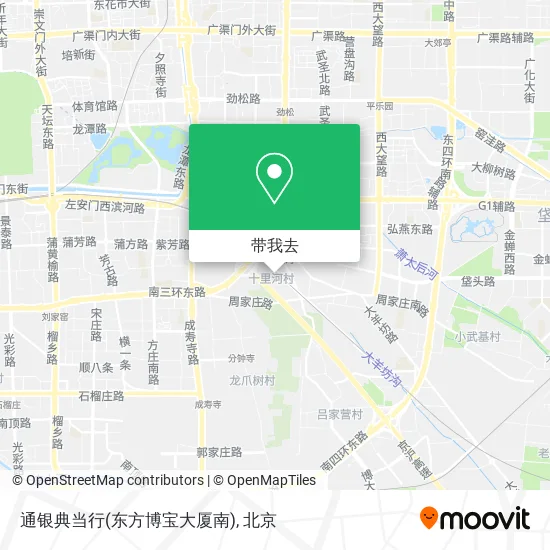 通银典当行(东方博宝大厦南)地图