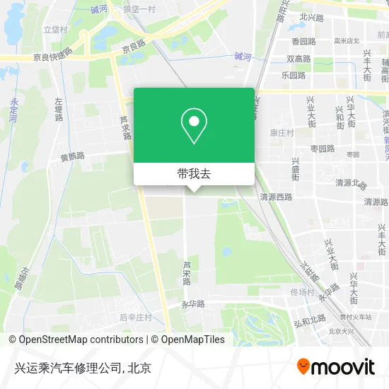 兴运乘汽车修理公司地图