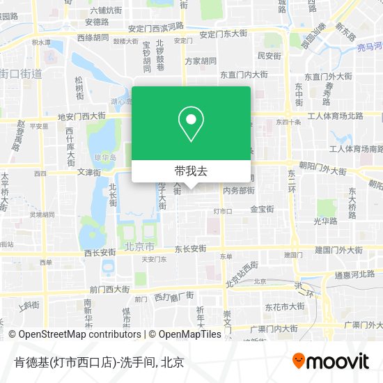 肯德基(灯市西口店)-洗手间地图