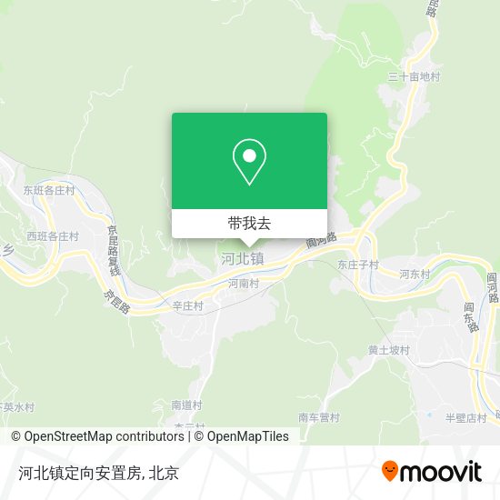 河北镇定向安置房地图