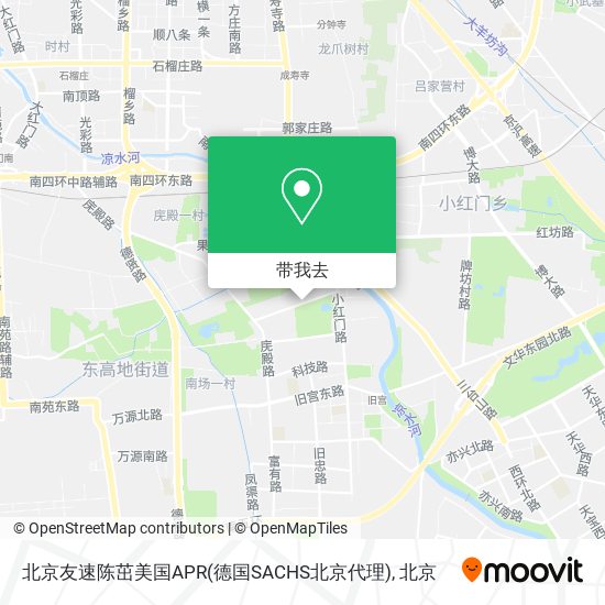 北京友速陈茁美国APR(德国SACHS北京代理)地图
