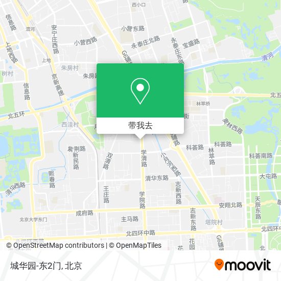 城华园-东2门地图