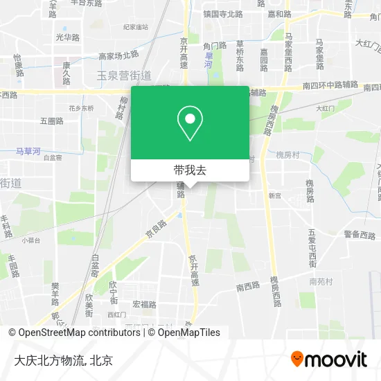 大庆北方物流地图