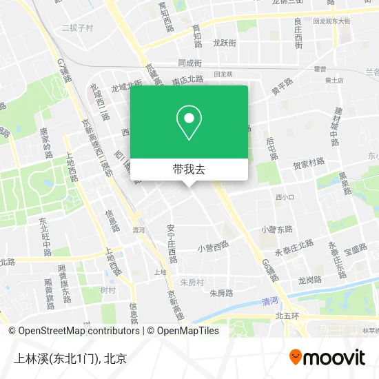 上林溪(东北1门)地图