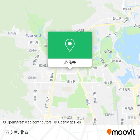 万安里地图